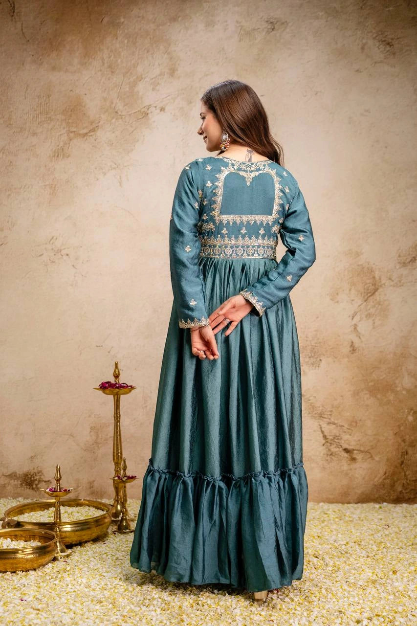 Dark Turquoise Randoli Crush Suit